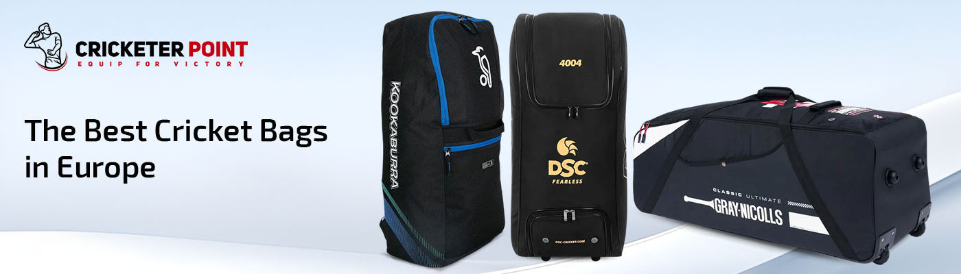 Best Cricket Bags in Europe – Shop Duffle, Wheelie & Hybrid Online.