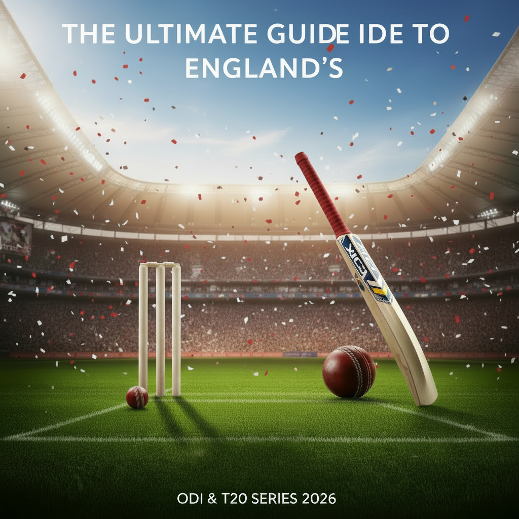 England ODI and T20 Series 2026 cricket match at Lord’s Stadium with international teams in action