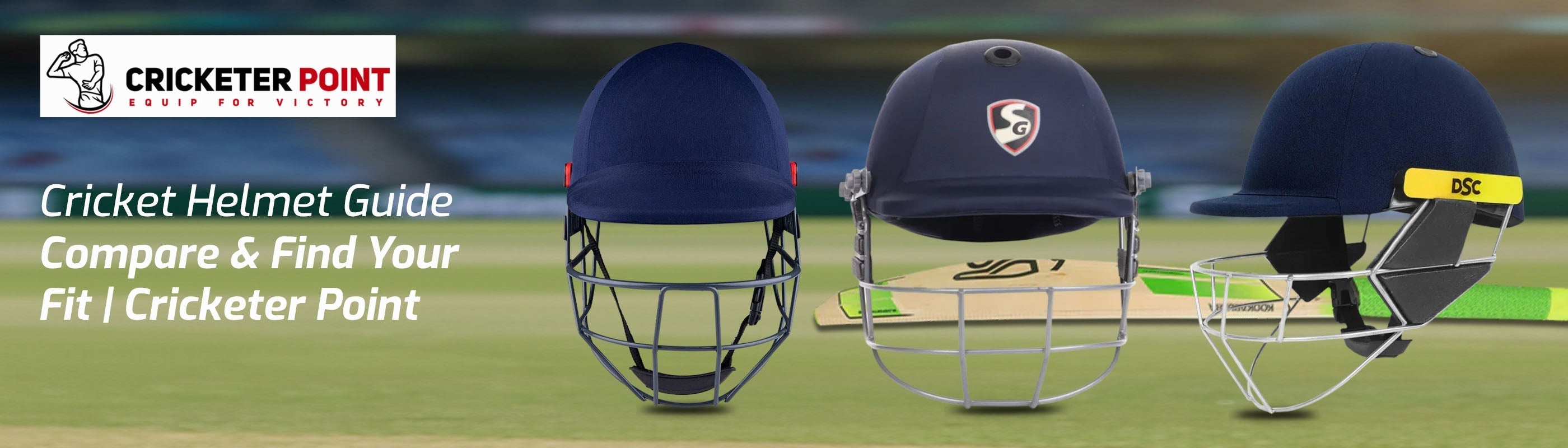 Certified cricket helmet with steel grille for safety and comfort