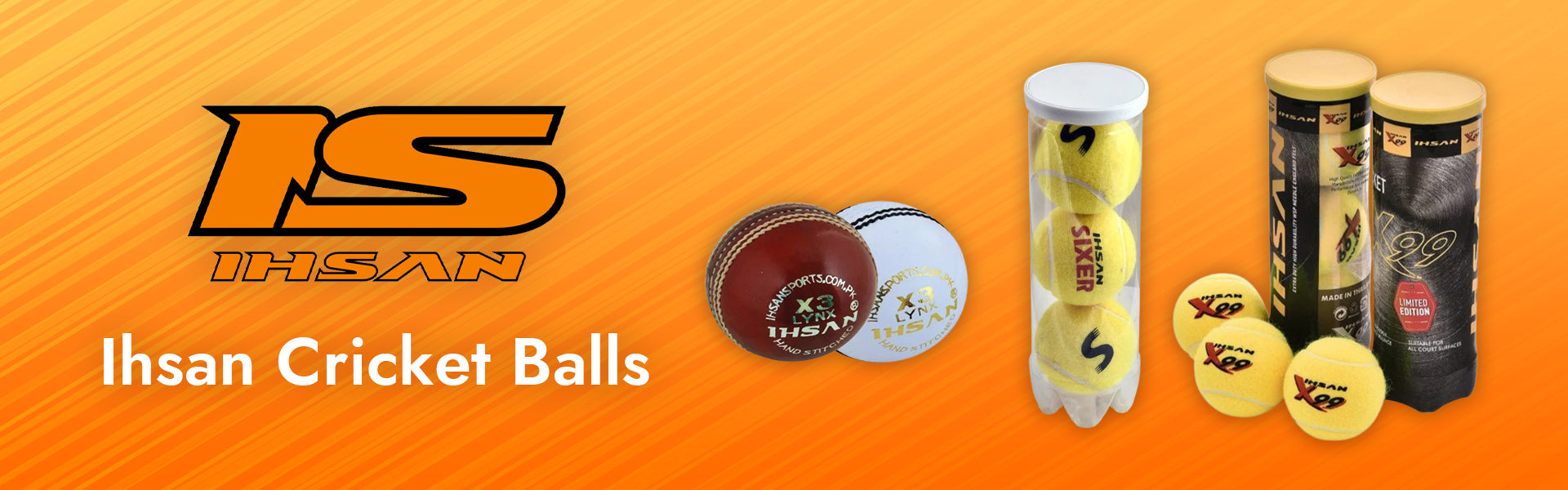Balles de cricket Ihsan
