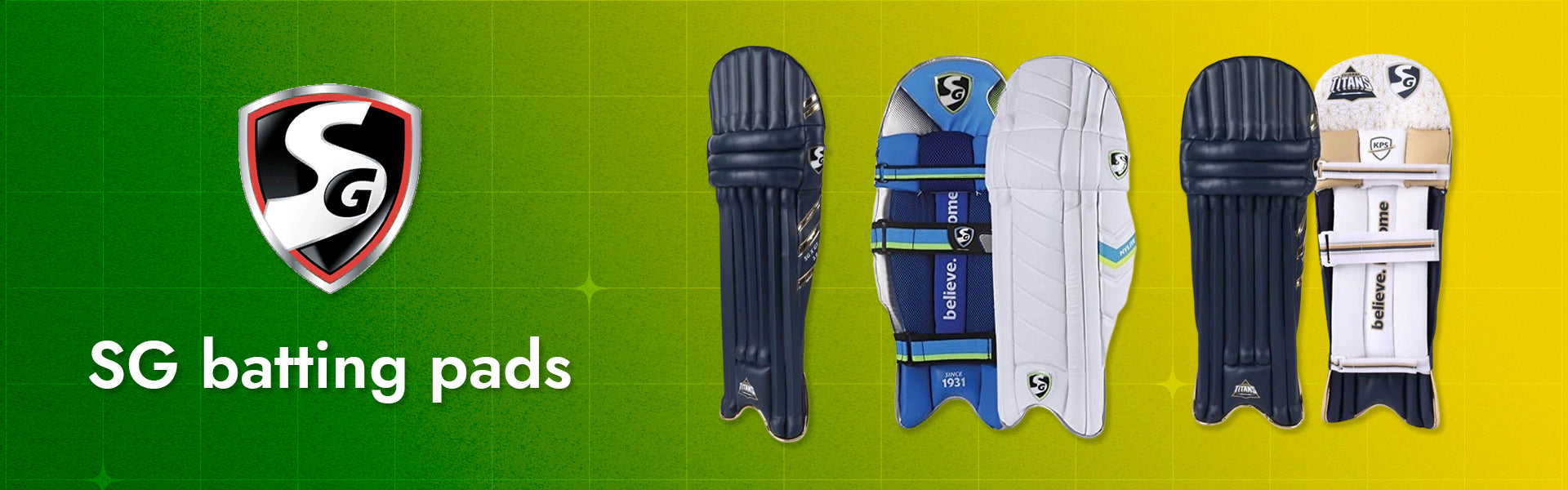 SG Batting Pads
