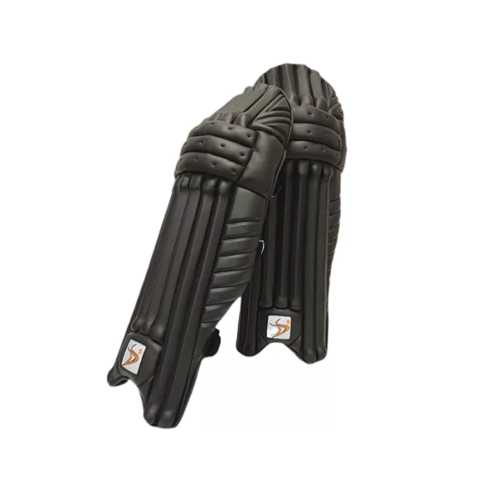 DS Black Cricket Batting Pads Adult