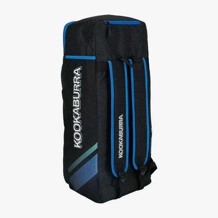 Kookaburra D6500 Duffle Bag BLACK & BLUE