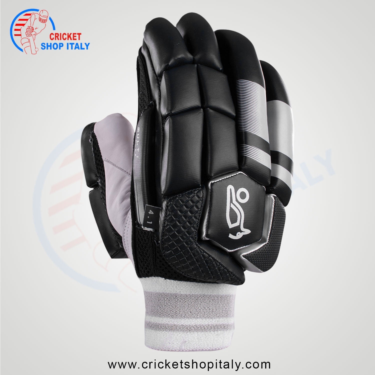 Kookaburra 4.1 T/20 Batting Gloves Black