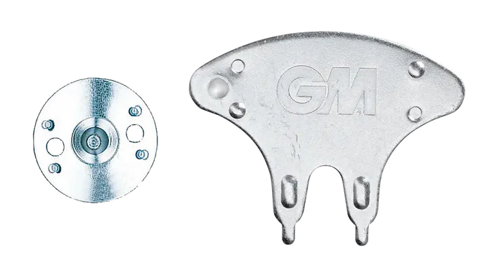 GM Cricket Shoe Spikes, 20 Metal Studs with Spanner