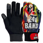 Gants intérieurs de balle souple à 4 bandes