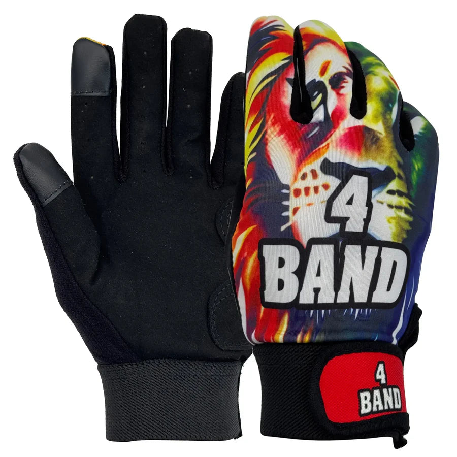 4 Band Soft Ball Inner Gloves