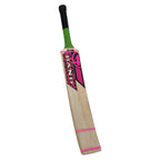 Rear view of the 4 Band Classic Srilankan Soft Ball Bat highlighting the traditional spine profile.