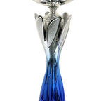 Rio Vista Silver & Blue Metal Bowl Trophy Cup