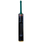 Close-up of the Singapore cane handle on the 7T7T Gold Edition Hard Tennis Bat designed for grip and shock absorption.