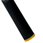 Full back view of the 7T7T One Side Hero Edition Red Tennis Bat displaying the overall dimensions and red design accents.