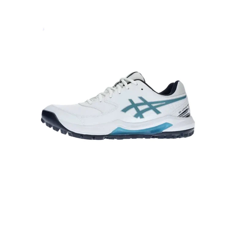 Asics Gel-Lethal Field 2 Cricket Shoes White/Athlantis Blue