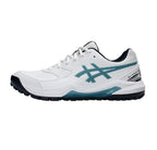 Asics Gel-Lethal Field 2 Cricket Shoes White/Athlantis Blue