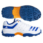 Adidas NU23 cricket shoes showing reinforced toe protection for bowlers