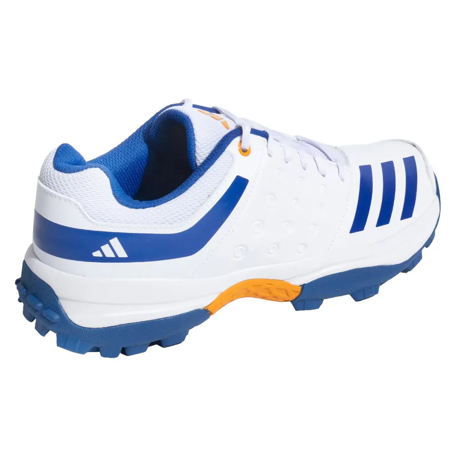 Close-up of cushioned midsole on Adidas NU23 shoes