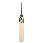 Close-up of the Pro Shield facing protection on the Kookaburra Aura Pro English Willow bat

