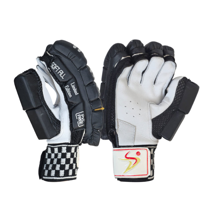 Ds 1.0 Black Cricket Batting Gloves