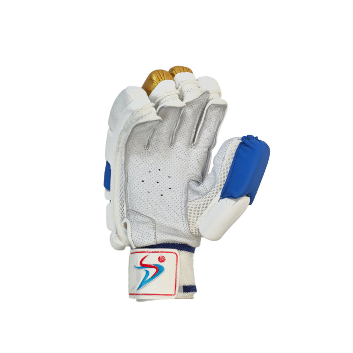 Ds 1.0 Blu/gld Cricket Batting Gloves