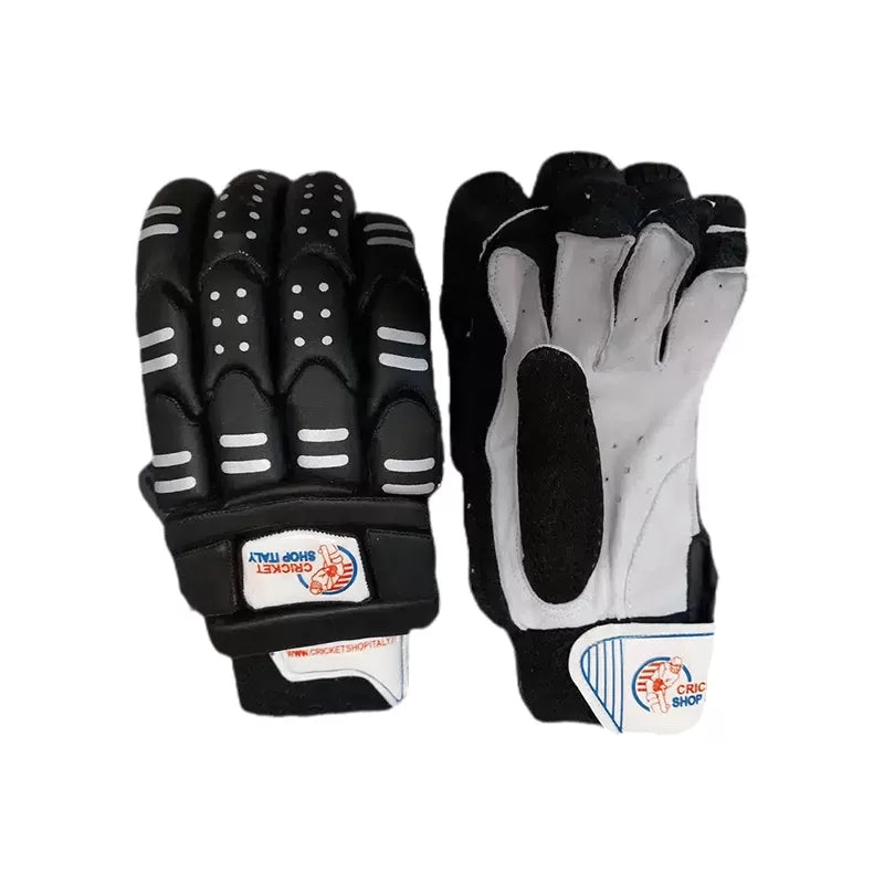 CSI Black Cricket Batting Gloves Mens