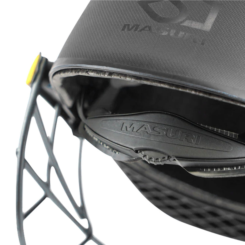 Masuri C Line Steel Cricket Helmet Black