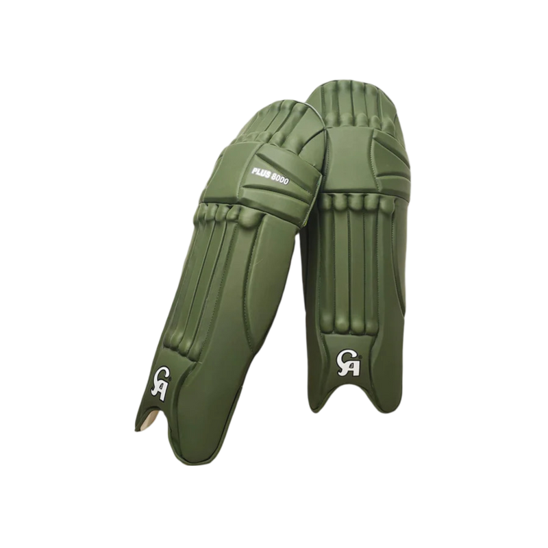 CA Plus 8000 Batting Pads Green Ambi