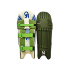 CA Plus 8000 Batting Pads Green Ambi