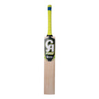 Side-view showing the bat's well-defined edges and swell for a generous sweet spot.

