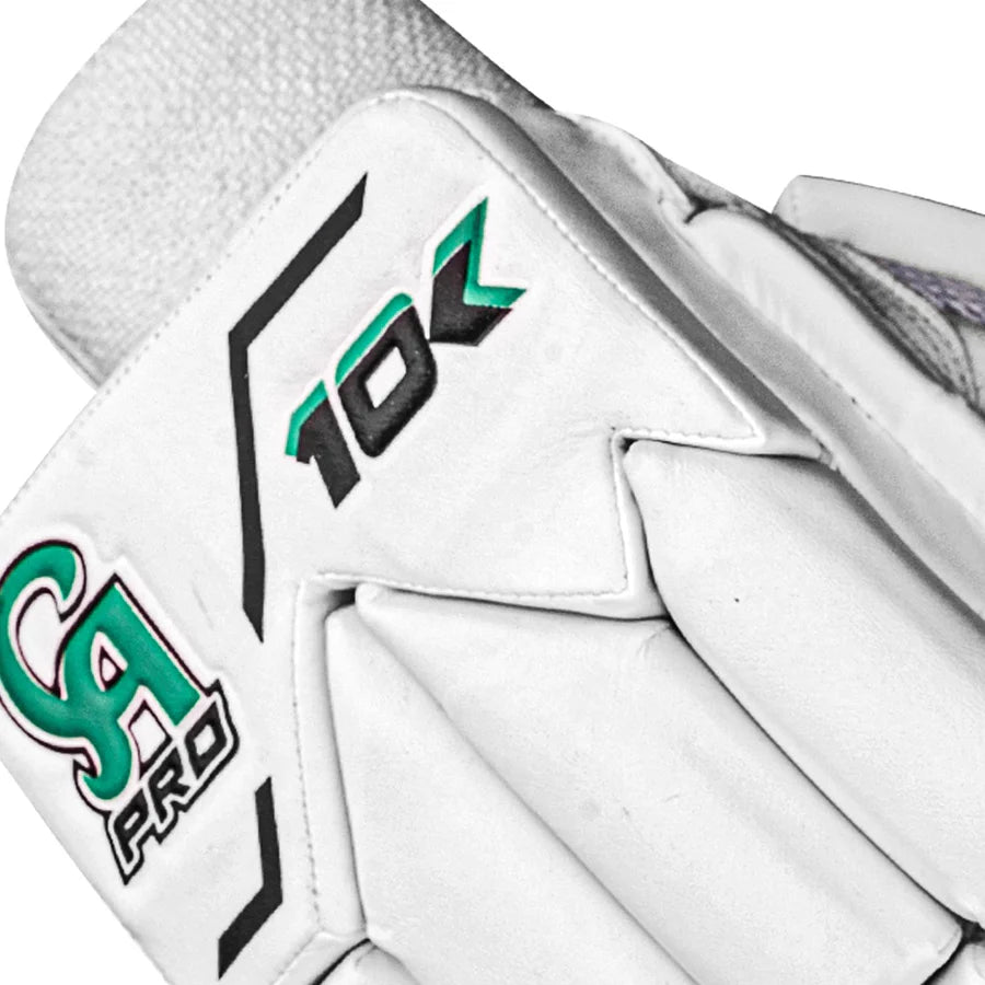 Soft inner lining and moisture-wicking tech of CA Pro 10000 batting gloves