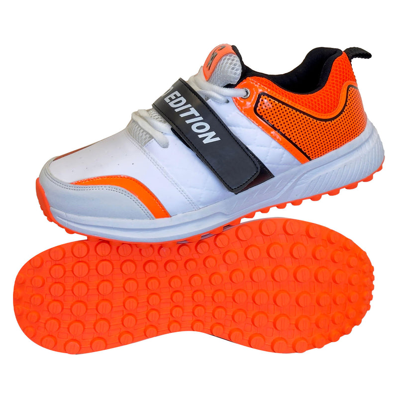 CA Pro Edition Cricket Shoes White/Orange