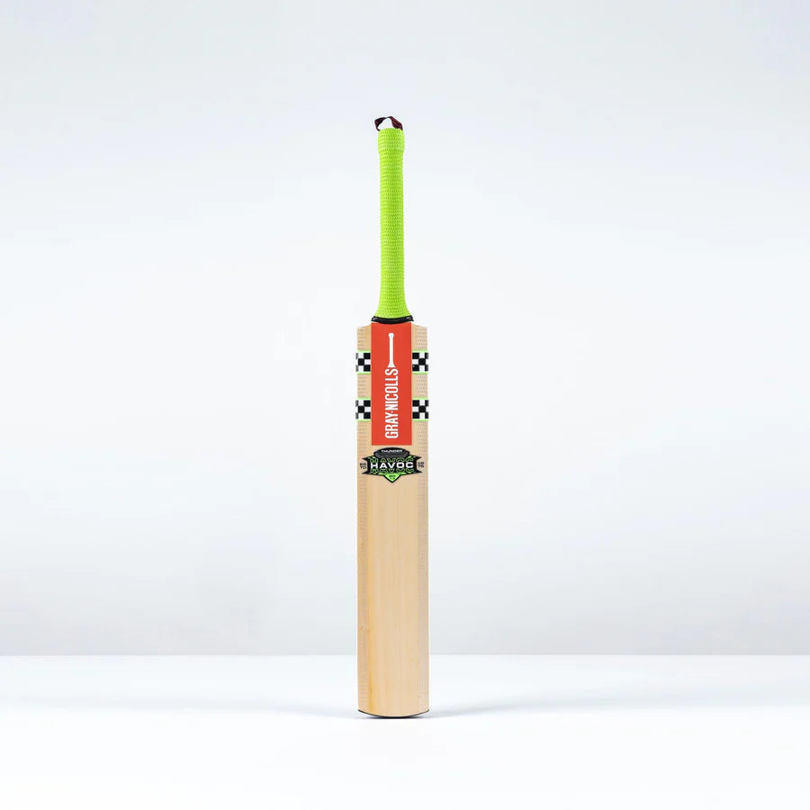 Gray Nicolls Havoc 1.3 Thunder Kashmir Willow Cricket Bat Offset Edge Profile Large Sweet Spot