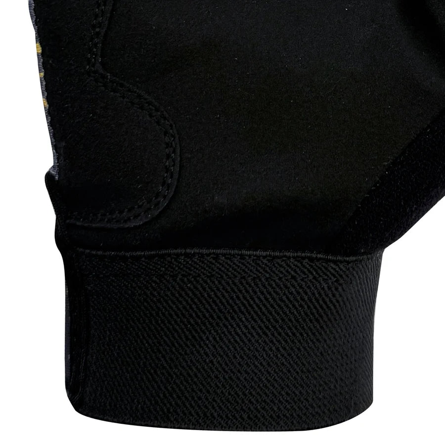 Top down view showing the ventilation pores of the CD & FMC Pro Tape Ball Inner fabric layers.