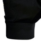 Top down view showing the ventilation pores of the CD & FMC Pro Tape Ball Inner fabric layers.