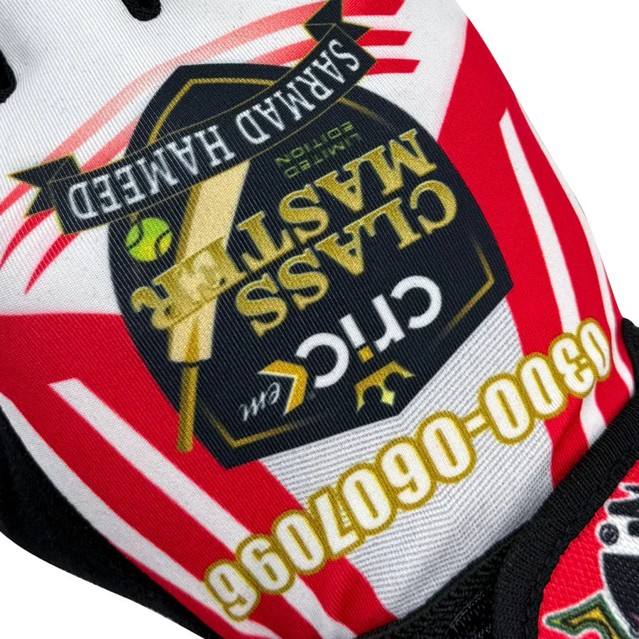 Detailed macro shot highlighting the moisture-wicking weave of the Cric Class Master Tape Ball Inner.