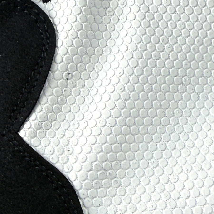 Side view of the breathable fabric gussets built into the Cric Class Master Tape Ball Inner.