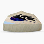 Treble spring multi-piece handle of the Cynos 2020 English Willow Bat for maximum shock absorption.