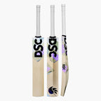 Cynos 2020 English Willow Bat showing straight grains and premium Grade 1 wood quality.