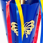 Crown's Blue And Gold Butterfly Streak Trophy