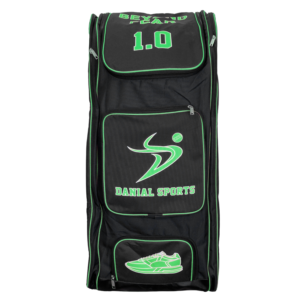 DS 1.0 Duffle Cricket Bag Black/Green