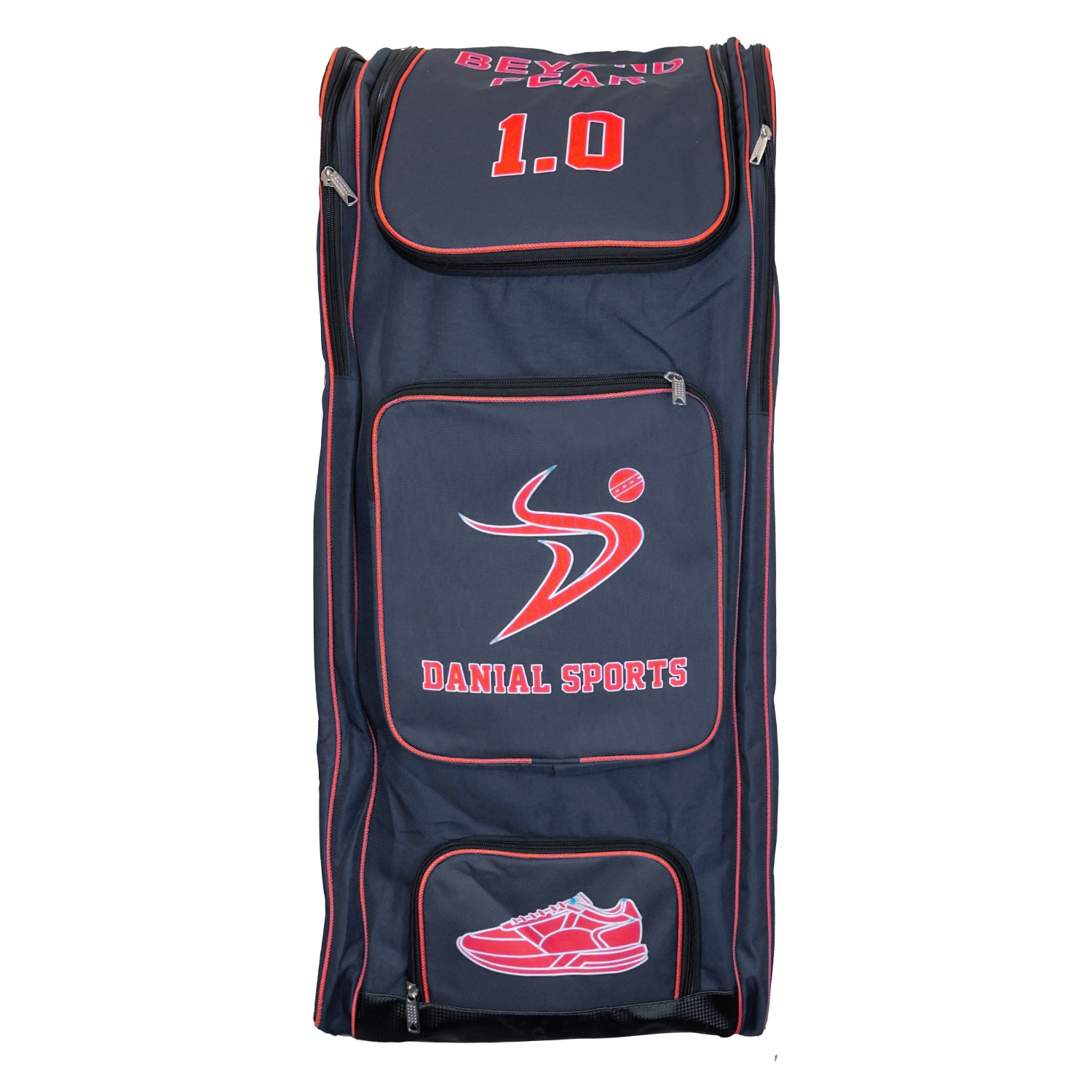 DS 1.0 Duffle Cricket Bag Black/Red