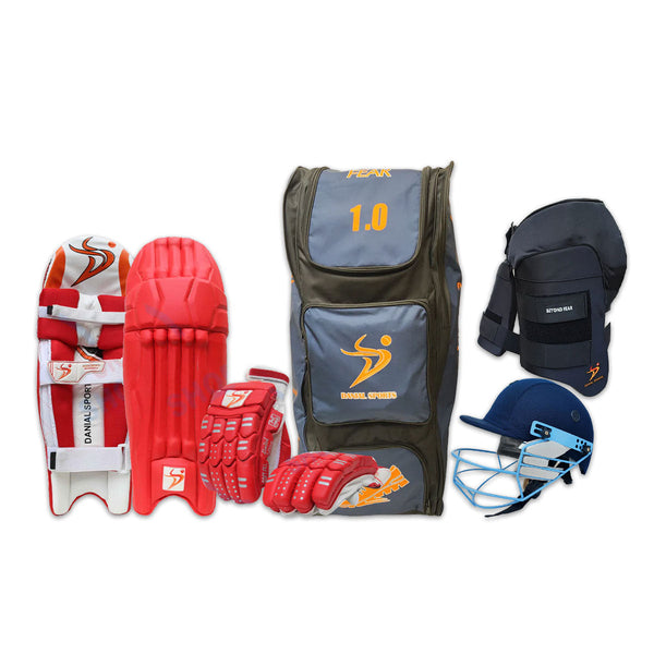 DS 1.0 Cricket Batting Set Red