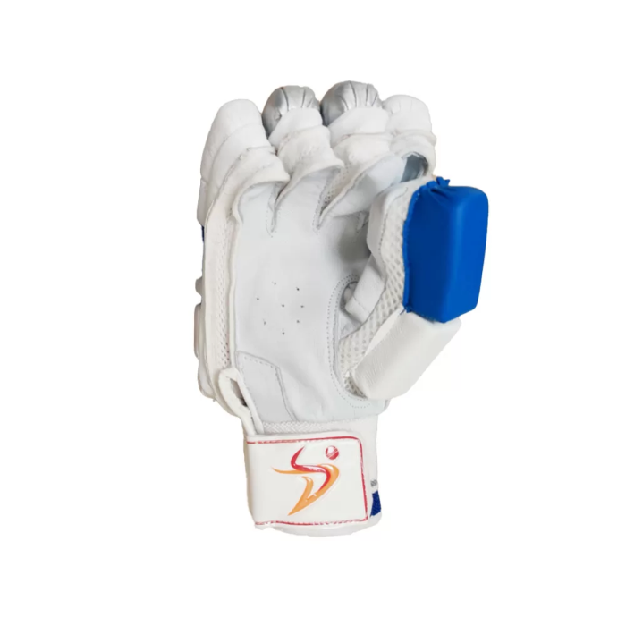 Ds D 1.0 Batting Gloves  Youth ( silver/blu)