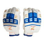 Ds D 1.0 Batting Gloves  Youth ( silver/blu)