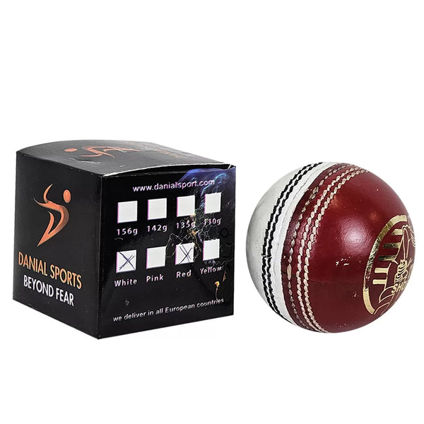 DS Practice Red / white Cricket Ball