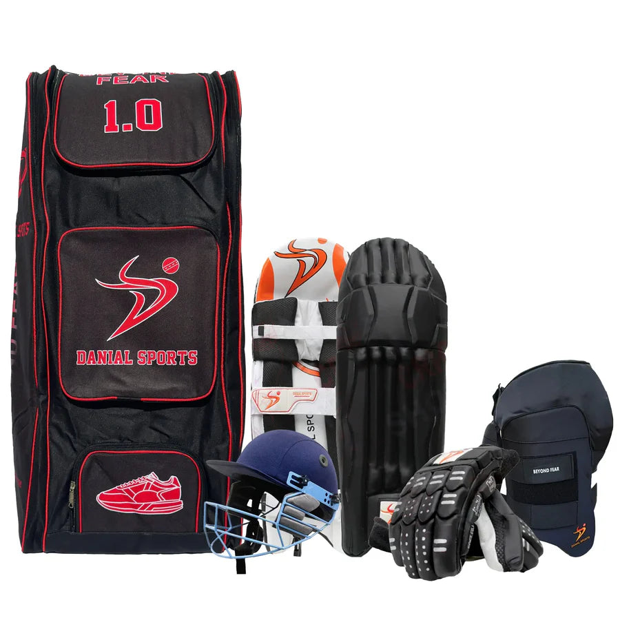 DS 1.0 Cricket-Schlagset Schwarz