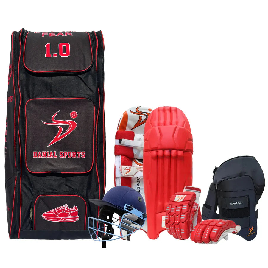 DS 1.0 Cricket-Schlagset Rot