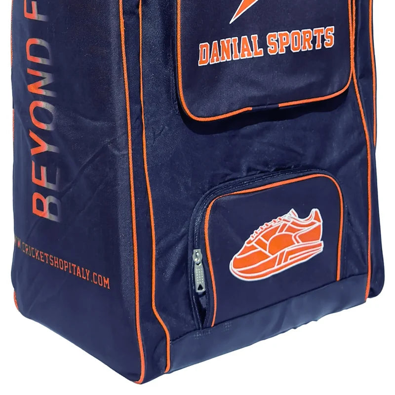 DS 1.0 Duffle Cricket Bag Blue/Orange