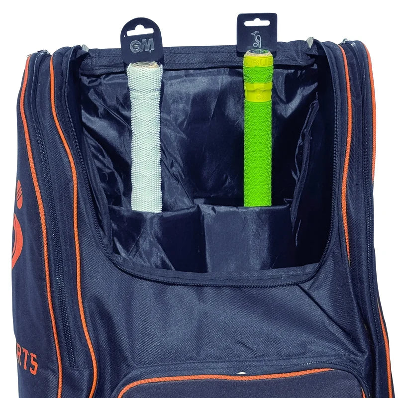 DS 1.0 Duffle Cricket Bag Blue/Orange