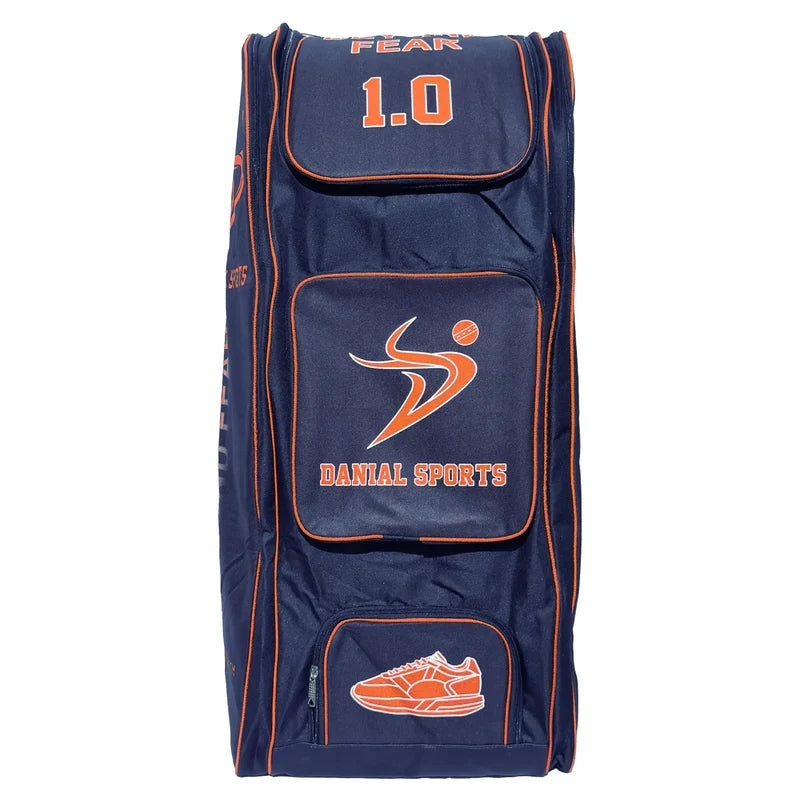 DS 1.0 Duffle Cricket Bag Blue/Orange