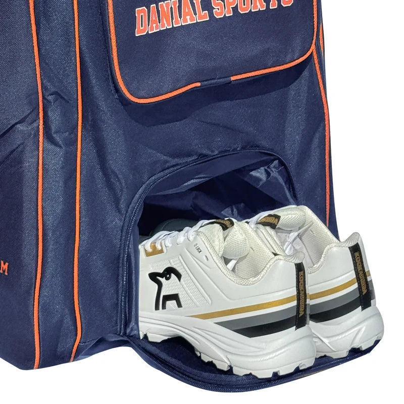 DS 1.0 Duffle Cricket Bag Blue/Orange