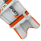 DS 1.0 Orange Cricket Batting Pads Adult